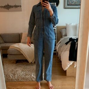 Denim jumpsuit